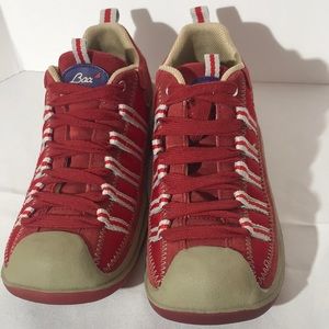 Baci Red tennis shoes size 6